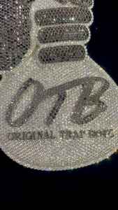 Pendentif Sac d'Argent Personnalisé avec Logo, Énorme Pendentif Hip Hop Iced Out en Argent Sterling 925, Bijoux Bling en Moissanite VVS, Sac d'Argent Porte-Bonheur - Product Image 3