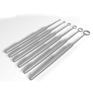 Stainless Steel Bone Curette Set Surgical Orthopedic <b>Ring</b> Curette Instrument Kit BY QASIDEN INSTRUMENTS - Product Image 2