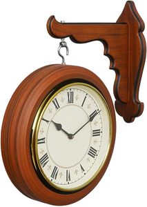 Premium Wooden <b>Clock</b> Handmade Decorative Wall <b>Clock</b> Affordable Home Office Desk Decor At Lowest Price - Product Image 3