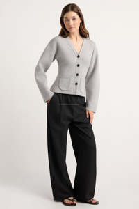3 Colorway Crew Neck Long Sleeve Single Breasted Floral Embroidery Casual Fashion Knitted Sweater <b>Cardigan</b> for Women - Product Image 5