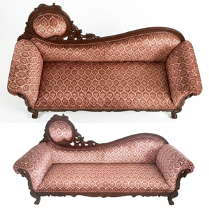 Sofás cama de madera de teca, bellamente tallados, con espuma suave y tela suave, vendidos a un precio económico. - Product Image 3