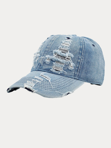 Distressed <b>Dad</b> <b>Hat</b> Washed Baseball Cap OEM ODM Factory High Quality Distressed Baseball Cap Custom Embroidery Cotton <b>Hat</b> - Product Image 5