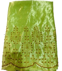 Tissu Jacquard en Soie 100% Écologique, Taffetas Uni Tissé et Brodé pour Literie, Robes de Mariée et Vêtements pour Filles - Product Image 5