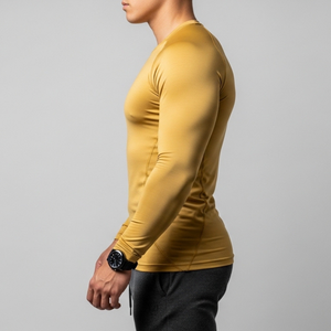 Men <b>Winter</b> Embroidered Long Sleeve Sweatshirt Muscle Male <b>Tight</b> Elasticity Sports Gym Fitness Workout Fleece - Product Image 3