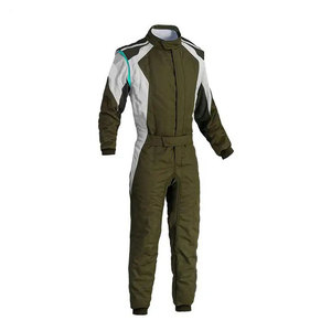 Combinaison de Karting Professionnelle Verte – Vente en Gros, Personnalisable, Durable – Tenue de Performance pour Karting – Fabricant de Vêtements de Haute Qualité - Product Image 4