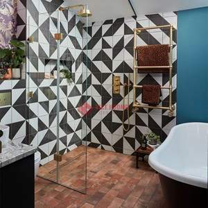 Con elegantes diseños hechos a mano, la baldosa de cemento de 200x200 mm ofrece una estética atemporal y lujosa. - Product Image 2