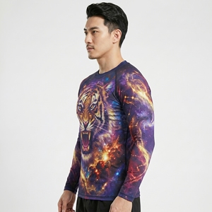 Men <b>Rash</b> <b>Guards</b> Sale Sublimated Breathable Quick Dry Anti-Bacterial All Sizes Long Sleeve Professional Made Wholesale Prices - Product Image 6