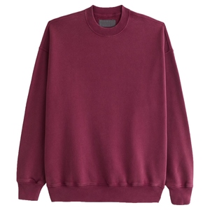 Solid Color Long Sleeve Spring Sweatshirt <b>Men</b> Premium Quality <b>Men</b> Sweatshirt Basic Blended Cotton Wholesale Custom <b>Pullover</b> - Product Image 6