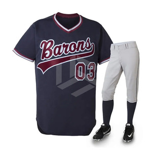 Uniformes de Béisbol Personalizados OEM, Sublimados y Bordados, Conjuntos de Uniformes de Alta Calidad, Camisetas y Conjuntos del Clásico Mundial de Béisbol - Product Image 4