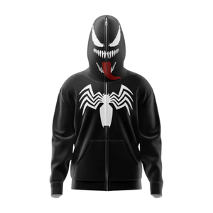 Vente en gros de sweats à capuche entièrement zippés, fabricant OEM ODM sur mesure, commande en gros, faible MOQ, veste en polaire de haute qualité, prix d'usine en Chine, pas cher - Product Image 2