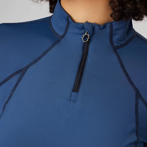 Chemise d'équitation pour femmes Econex Sports OEM, respirante, imprimée, en maille haute densité, manches longues, sous-vêtements de sport en spandex, séchage rapide - Product Image 4