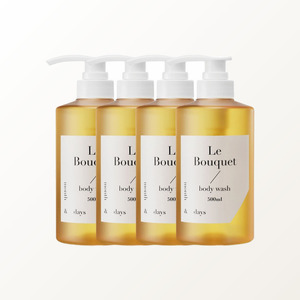 ครีมอาบน้ำหอม กลิ่น Months and Days Perfume Care Body Wash Le Bouquet ขนาด 500 มล. แพ็ค 4 ชิ้น ครีมอาบน้ำคุณภาพสูง - Product Image 5