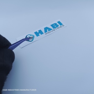 Pinzas para Cejas de Acero Inoxidable de Alta Calidad Profesional de HABI INDUSTRIES, con Punta Personalizada para Recortar y Dar Forma - Product Image 3