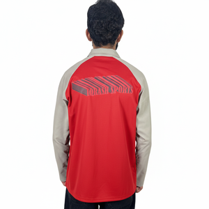 Nueva Llegada 2026 Camiseta Polo para Hombre de Manga Larga con Hombros Caídos y Diseño a Rayas 100% Algodón - Product Image 2