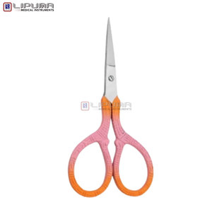 Tijeras de Manicura y Pedicura Ultra Finas con Mango Verde, Multiusos, para Cutículas, Hoja de Acero Inoxidable, Afilado Superior - Product Image 5