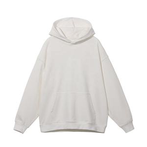 Custom Men's Heavyweight Premium Quality Cotton Oversized Hoodie Drop Shoulder Design Digital OEM Blank Pullover for Winter - Product Image 3