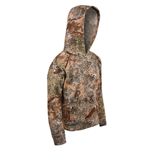 Vêtements décontractés de qualité supérieure pour la chasse, vêtements de sport en coton mélangé sur mesure, sweat à capuche de chasse en polaire imperméable - Product Image 4