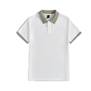 Chemises polo personnalisées avec logo, chemises polo unies de haute qualité pour hommes, pour le sport, décontractées, avec impression brodée - Product Image 2
