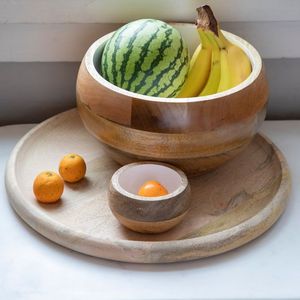 เครื่องครัวของไม้-ชุด3ชิ้นชามไม้มะม่วง - Product Image 6