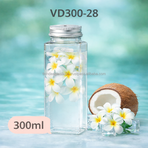 500ml Premium Food-Grade Virgin Plastic Square PET <b>Bottle</b> with Screw Cap for Milk Tea and Soda - Product Image 6