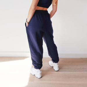 2026 New High Demand Lightweight 340g/m <b>Polyester</b>/Cotton Men's Sweatpants Custom Print Mid Hip Hop Casual <b>Jogger</b> Trousers - Product Image 2