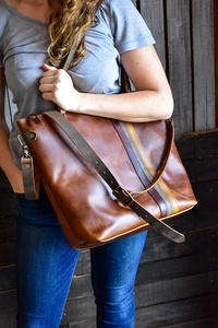Real <b>Leather</b> Summer Women's Tote <b>Bag</b>-High Quality Portable Customizable Stylish Carry All Daily Use <b>Soft</b> <b>Leather</b> - Product Image 2