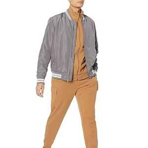 Men's Elastic Waist Breathable <b>Lightweight</b> Cargo Sweatpants Side Pockets Drawstring Closure Casual Knitted Streetwear <b>Joggers</b> - Product Image 5