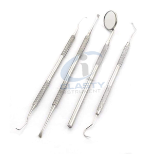 Low MOQ Dental <b>scraper</b> manual oral hygiene tool tartar removal kit dental pick instrument stainless steel teeth <b>cleaning</b> tool - Product Image 3