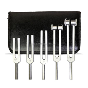 Instruments de test de vibration, jeu de diapasons pondérés C128 256 512 1024 2048 pour diagnostic et thérapie sonore, vente en gros - Product Image 2