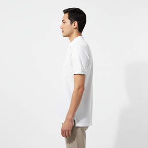 Chemise décontractée pour homme en coton tricoté 100 % avec logo personnalisé imprimé, broderie, poche, anti-plis, manches courtes, haute qualité - Product Image 5