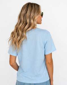 เสื้อยืดผู้หญิงฤดูร้อน สีกรมท่า ผ้าฝ้ายนุ่ม สวมใส่สบาย แขนสั้น ระบายอากาศได้ดี คุณภาพสูง ปรับแต่งโลโก้ได้ คอกลม น้ำหนัก 180 กรัม แฟชั่น - Product Image 4