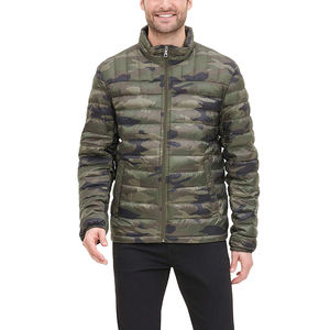 OEM Winter Streetwear High Quality Designer Puffer Jacket Custom Print Pattern Windproof <b>Warm</b> Puffer Jacket Men - Product Image 3