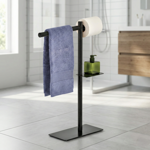 Soporte de papel higiénico de baño para el hogar de forma cuadrada moderna MIT DIY, venta al por mayor de muebles de almacenamiento para el hogar de Taiwán, fabricante de eBay - Product Image 1