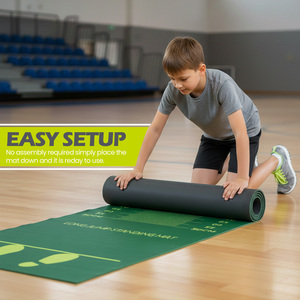 Tapis de saut en longueur antidérapant en caoutchouc pour adolescents, idéal pour la préparation et la performance sportive - Product Image 4