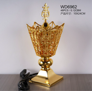 เตาเผากำยานไฟฟ้าแบบมีฐานลายฉลุโค้งรุ่น WD6962 – ขายส่ง - Product Image 1