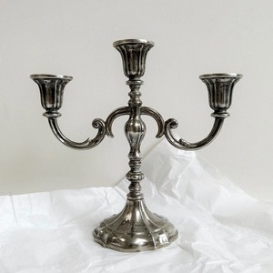 White Five-Arm Candelabra <b>Tapered</b> <b>Candle</b> Holder for Home Decoration Wedding Decorative - Product Image 5