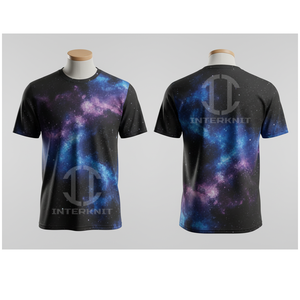 Men's Geometric Circuit Pattern T-Shirt Short Sleeve O-Neck Heat Transfer Printed Casual Wear Men's T-Shirts - Product Image 6