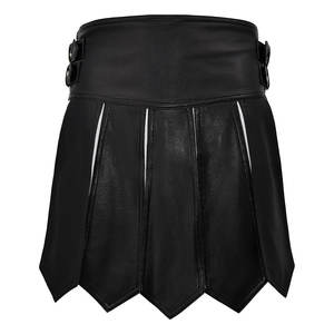 Jupe Kilt de Costume en Cuir PU pour Homme, Jupe de Guerrier, Tablier de Costume, Vente en Gros 2026 - Product Image 1