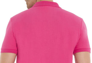 Wholesale Anti-Shrink <b>Men's</b> Polo <b>Shirts</b> High Quality Hard <b>Pink</b> Color Breathable Summer Wear Short Sleeve Polo <b>T</b>-<b>shirt</b> <b>For</b> <b>Men</b> - Product Image 2
