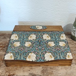 Boîte en bois imprimée pour archives de lettres, boîte à bijoux, boîte de rangement pour documents et organisation de papiers, vente en gros - Product Image 3