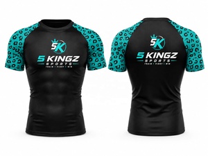 Rashguard personnalisé MMA, Rashguard BJJ Kimono, entièrement sublimé, personnalisable, entraînement et compétition, Spandex/Polyester, adultes - Product Image 4