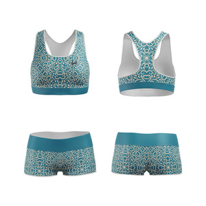 Ensemble de yoga deux pièces pour femmes grandes tailles, taille haute, sans manches, col rond, tissu en nylon et élasthanne écologique, extensible dans les quatre sens - Product Image 6
