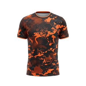Camiseta Deportiva Personalizada para Hombre, 100% Poliéster, Sublimada, Transpirable, Absorbe la Humedad, Ropa Deportiva de Entrenamiento - Product Image 3