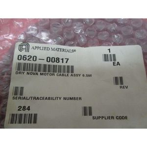 สายเคเบิลมอเตอร์ AMAT 0620-00817 DRY NOVA ความยาว 6.5 เมตร - อุปกรณ์และอะไหล่เซมิคอนดักเตอร์ระดับโลกที่เชื่อถือได้ - Product Image 1