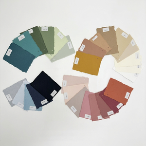 Papeles de Algodón de Colores con Bordes Irregulares para Manualidades, Invitaciones e Impresión, Venta al por Mayor, Calidad de Exportación OEM - Product Image 1