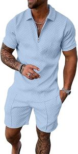 Conjunto de Camiseta y Pantalones Cortos Casuales para Hombre, Impresión Personalizada, Ropa de Verano Transpirable, de Secado Rápido y Ecológica - Product Image 4