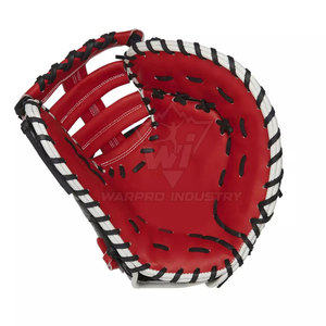 OEM ODM Leather Baseball Fielding Gloves Adjustable Wrist <b>Strap</b> For Baseball Club School And Team Practice - Product Image 6