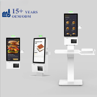 Kiosque de commande et de paiement en libre-service tout-en-un Yingda, prix usine, ODM personnalisé, avec code QR, pour restaurant, fleuriste, impression et numérisation