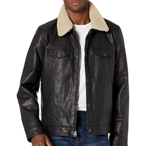 Chaqueta de invierno cómoda de último diseño 2025, chaqueta de cuero de alta calidad con mangas largas para venta en línea - Product Image 1