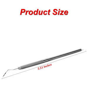 Sonde dentaire CPITN, pointe de 5,5 mm, 5,1 pouces, en acier inoxydable, à une seule extrémité, réutilisable, instrument d'examen parodontal pour les professionnels - Product Image 2